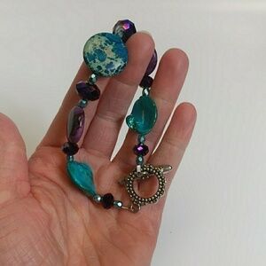 Genuine stone bracelet